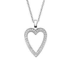 Viventy Halskette mit Anh&auml;nger Herz Zirkonia Sterling-Silber 788822 
