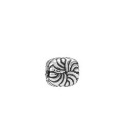 Pandora Charm Damen Swirl Geschw&auml;rzt Sterling-Silber 790492