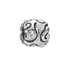 Pandora Charm Surreale Wellen Zirkonia Sterling-Silber 790548CZ
