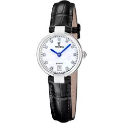 Festina Damen-Uhr Mademoiselle Analog Quarz Leder-Armband F20782/1