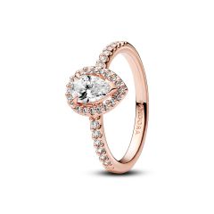 Pandora 182835C01 Ring Damen Funkelnder Birnen-Kranz Zirkonia Ros&eacute;vergoldet
