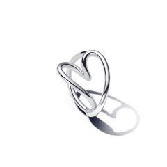 Pandora Essence Ring Organisch Geformtes Herz Silber 193288C00