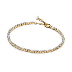 Pandora Tennisarmband Funkelnde Zirkonia 14K Vergoldet 563927C01