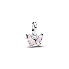 Pandora Me Mini-Charm-Anh&auml;nger Rosa Schmetterling Silber 793825C01