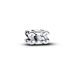 Pandora Charm Damen Wort Sis Zirkonia Sterling-Silber 794454C01