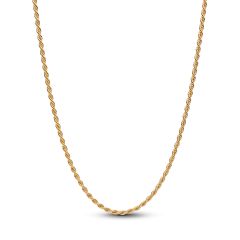 Pandora Halskette Damen Kordel 14 Karat Vergoldet 70 cm 364687C00