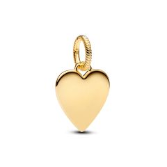 Pandora Anh&auml;nger Damen Gravierbares Herz 14 Karat Vergoldet 368914C00