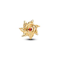 Pandora Charm Damen Offene Sonne 14 Karat Vergoldet 764625C01