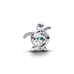Pandora Charm Damen Meeresschildkr&ouml;te Offen Sterling-Silber 794697C01