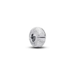 Pandora Clip-Charm Damen Mini Strukturiert Sterling-Silber 794771C00