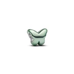 Pandora Mini-Charm Gr&uuml;ner Schmetterling Sterling-Silber 794783C01