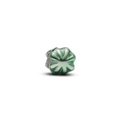 Pandora Mini-Charm Damen Gr&uuml;nes Kleeblatt Sterling-Silber 794817C01