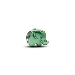 Pandora Mini-Charm Damen Gr&uuml;ner Elefant Sterling-Silber 794901C01