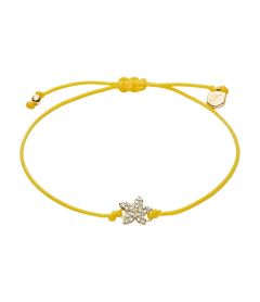 Fossil Armband Sutton Mini Moments Pav&eacute;-Blume Metall Goldton JA7308710