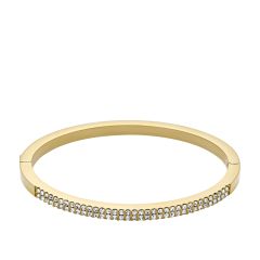 Fossil Armreif Damen Ellis Pav&eacute; Glitz Edelstahl Gold-Ton JF04862710