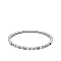 Fossil Armreif Damen Ellis Pav&eacute; Glitz Edelstahl Silber-Ton JF04863040