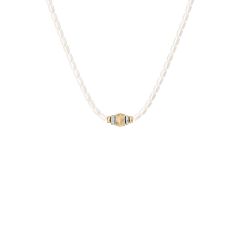 Fossil Halskette Damen Harlow Rondelles Edelstahl Gold-Ton JF04992998