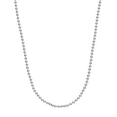 Xenox Kugel-Halskette Damen Basic Sterlingsilber 45 cm KBA019/45