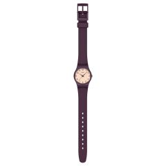 Swatch Armband-Uhr Repeat Chic Analog Quarz Silikon-Band LR138