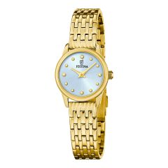Festina Damen-Uhr Mademoiselle Analog Quarz Edelstahl-Armband F20750/3