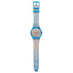 Swatch Armband-Uhr Monet&acute;s Palazzo Ducale Quarz Silikon-Band SO29Z150
