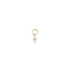 Xenox Ohrring-Anh&auml;nger Fine Spark Zirkonia 375er Gelbgold XG9K0222G