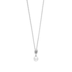 Xenox Halskette mit Anh&auml;nger Damen Cloud Perle Sterlingsilber XS91850