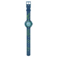Flik Flak Jungen-Uhr Code Talk Analog Quarz Textil-Band FPNP174