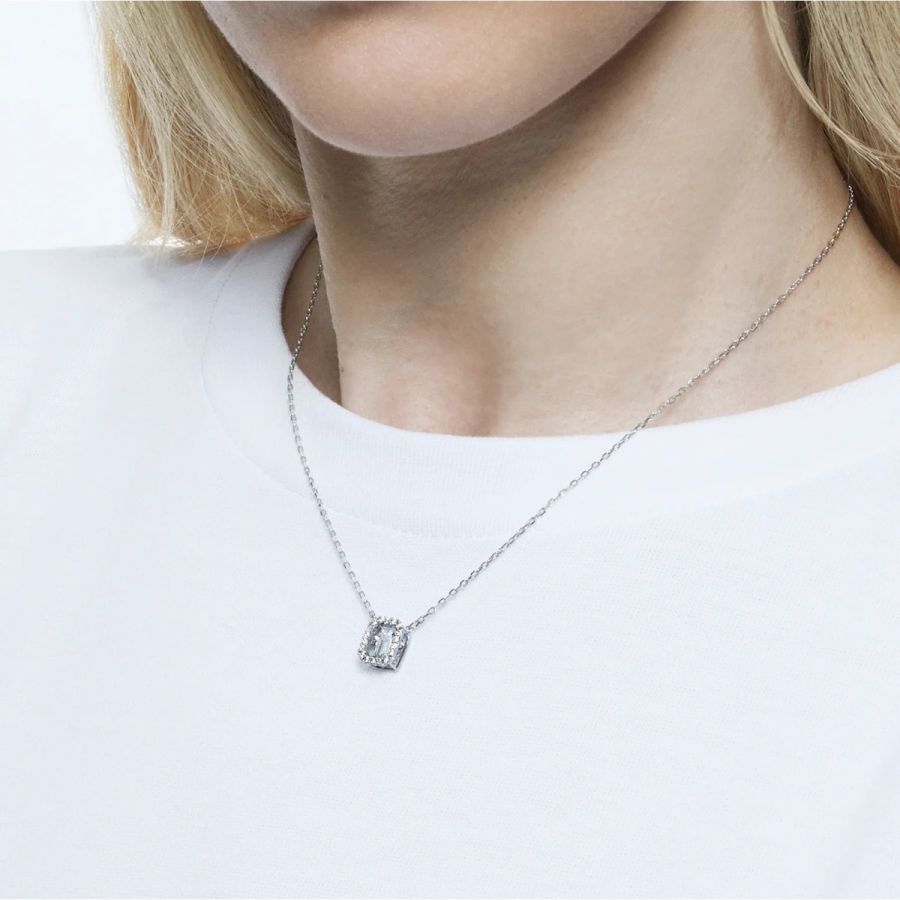 Swarovski 5599177 Halskette Damen Millenia Zirkonia mit Square 