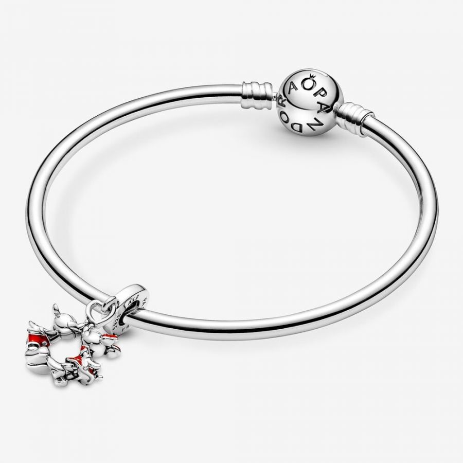 Pandora Damen-Halskette Silber 925 Micky & Minnie Maus Liebe und Küsse  39817 • uhrcenter