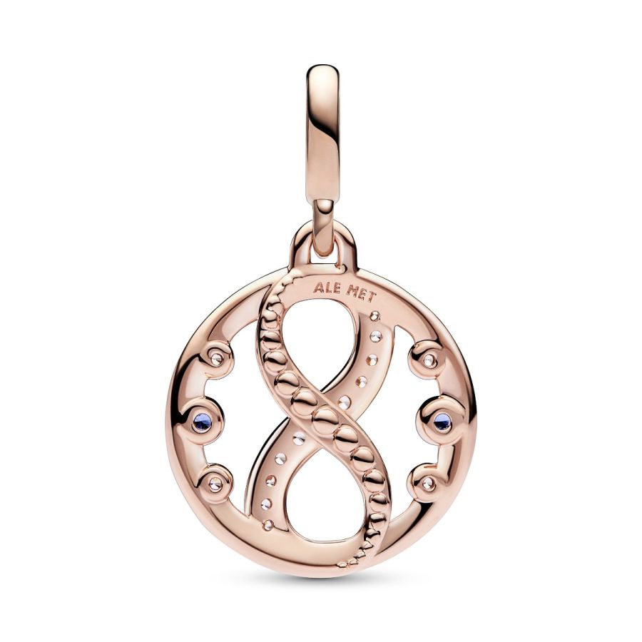 Pandora Me 782696C01 Charm-Anhänger Unendlichkeitssymbol Medaillon 