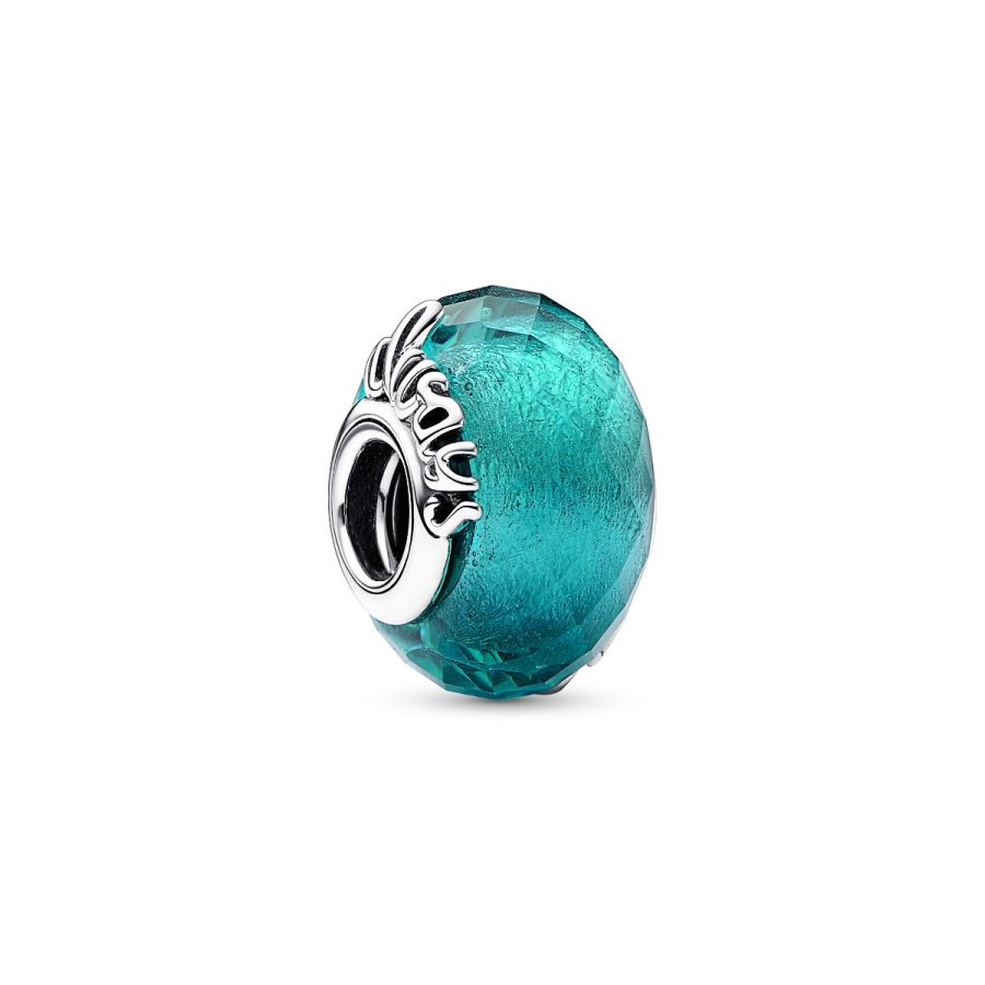 Pandora 792762C01 Charm Damen Facettiertes Murano-Glas Grün  