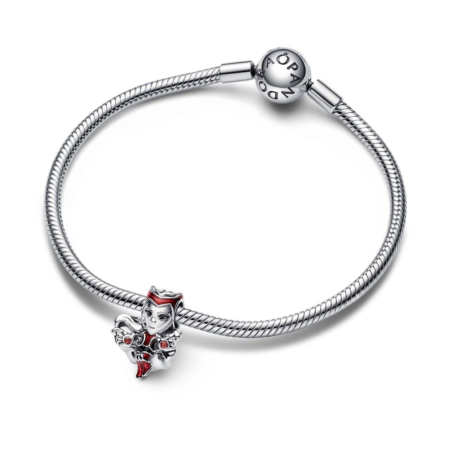 Pandora Marvel 792763C01 Charm Damen Scarlet Witch Sterling-Silber 