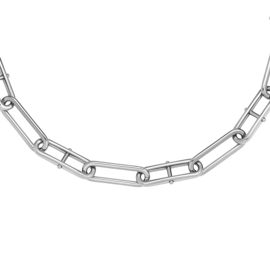 Fossil JF04503040 Halskette Damen Heritage D-Link Edelstahl | Karat24