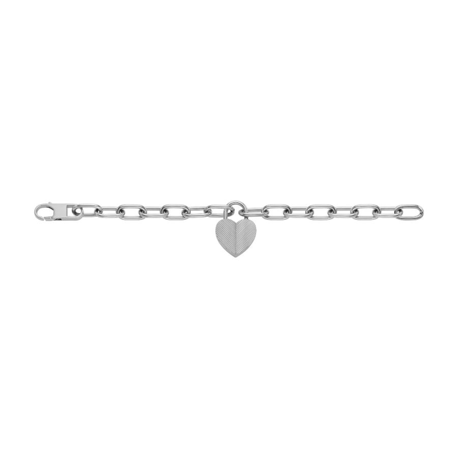 Fossil JF04659040 Armband Damen Harlow Linear Texture Herz 