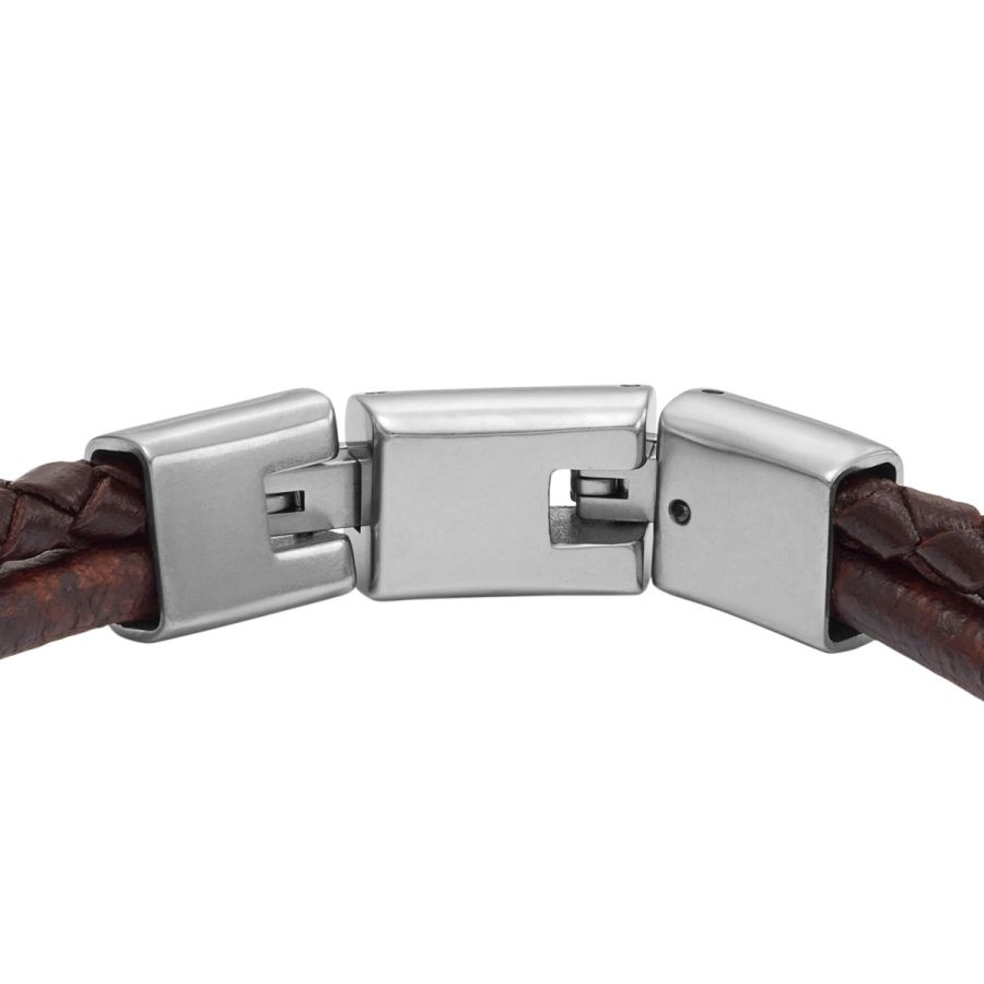 Fossil JF04702040 Armband Herren Multi-Strang Leder Braun 