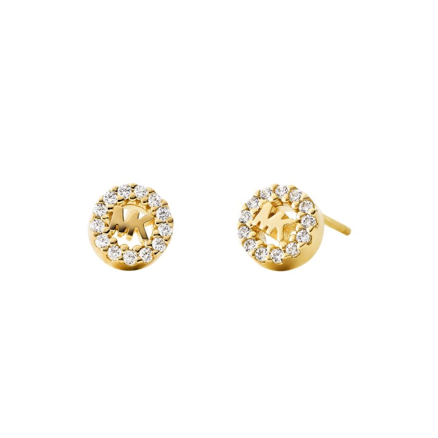 Michael Kors MKC1033AN710 Ohrstecker Damen Logo mit Pavé Zirkon 