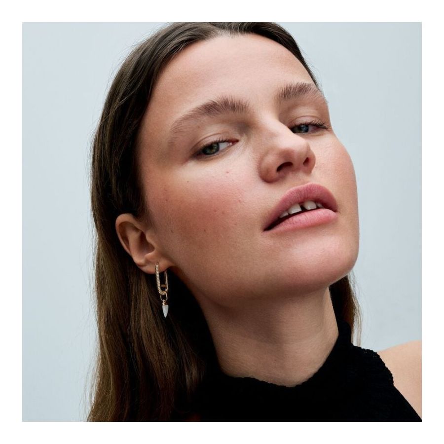 Pandora Me Mini-Charm-Anhänger Damen Haifischzahn Vergoldet 