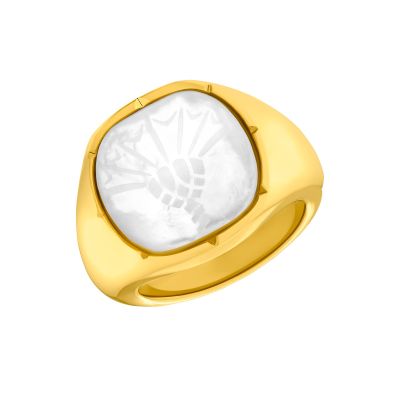 Joop! Karat24 2036789 | Eleganz Ring Damen Sterling-Silber Zirkonia Logo-Prägung